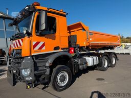 MERCEDES-BENZ Arocs 3348 6x6 Winterdienst + Dautelwechselsyste