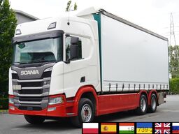 SCANIA R540 6x2 / Curtainsider 19 EPAL/ cap 16t