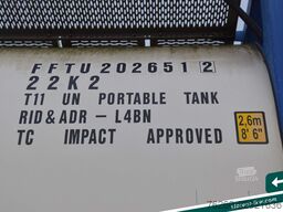 FLIEGL Containerchassis light + Singamas Tank SAF
