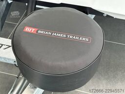 Brian James Trailers RACE TRANSPORTER 7 | 397-6023-35-3-10-W | TRIDEM | ZUSATZRAMPEN 600X235X199CM 3500KG GESCHLOSSENER AUTOTRAILER | WEISS