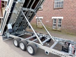 Brian James Trailers TIPPER 526-4020-35-3-12 | TRIDEM | PENDELKLAPPE 400X200X30CM 3500KG RÜCKWÄRTSKIPPER | SCHWARZ