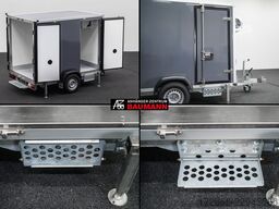 Andere BAUMANN ER 2.5 FREEZE | GRAU | 2X RÄUME 250X150X180CM 1500KG TIEFKÜHLANHÄNGER