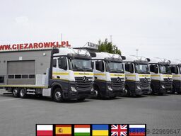 Mercedes-Benz Actros 2540 6×2 / 50 tho. km! / NEW body