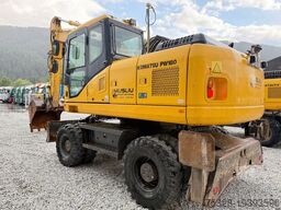 KOMATSU 2 Stück PW 180-7E0 Schnellwechsler 2x Löffel Top