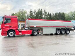 MERCEDES-BENZ Actros 1853 ADR  + Tankauflieger Benzin Pumpe