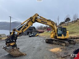 Komatsu PC228USLC-8 crawler excavator w/ rototilt w/ grab