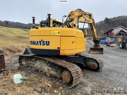 Komatsu PC228USLC-8 crawler excavator w/ rototilt w/ grab
