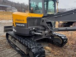 Volvo ECR88D tracked excavator with tilt and bucket. Onl