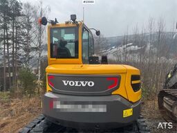Volvo ECR88D tracked excavator with tilt and bucket. Onl