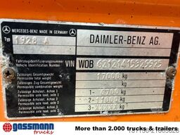 Mercedes-Benz NG 1928 A 4x4, V8-Motor, Winterdienstaustattung