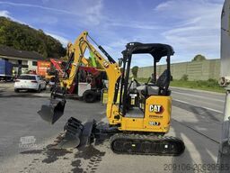CATERPILLAR 301.7 CR Powertilt+3xSchaufeln 1890 kg