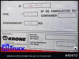 KRONE BDF 7,82 Wechselbrücke, 2680mm Innenhöhe.