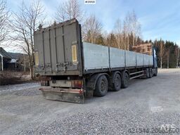 Tyllis L3 3-axle flatbed semi-trailer with side boards Re
