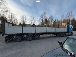 Tyllis L3 3-axle flatbed semi-trailer with side boards Re