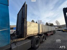 Tyllis L3 3-axle flatbed semi-trailer with side boards Re