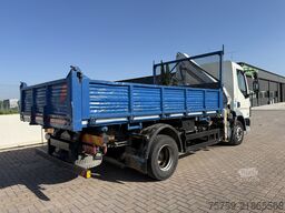 DAF LF45.220 Kipper mit Kran Bonfiglioli