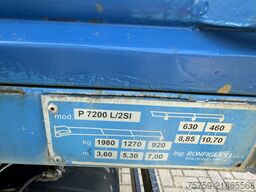 DAF LF45.220 Kipper mit Kran Bonfiglioli