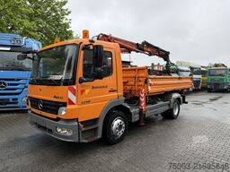 Mercedes-Benz Atego 1218 Kipper Kran Atlas 65