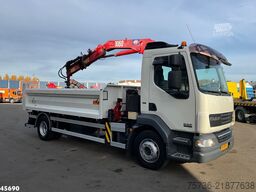 DAF FA 55 LF 220 HMF 10 Tonmeter laadkraan Just 119...