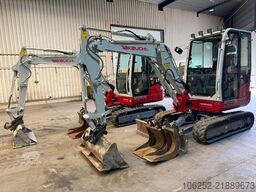 Miniescavatore Takeuchi TB235-2 *1134H ORIGINAL* - 3 BUCKETS / LÖFFEL ...