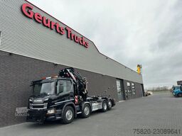 Scania P450 8X2 21 TON HAAKARM + HIAB 548 E-6 + JIB 15...