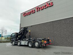 Scania P450 8X2 21 TON HAAKARM + HIAB 548 E-6 + JIB 15...