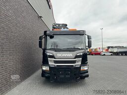 Scania P450 8X2 21 TON HAAKARM + HIAB 548 E-6 + JIB 15...