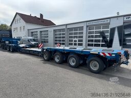 SCHEUERLE Eurocompact 2+4 Baggerbett ausziehbar Pendelachs