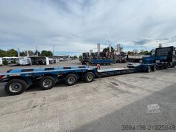 SCHEUERLE Eurocompact 2+4 Baggerbett ausziehbar Pendelachs