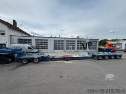 SCHEUERLE Eurocompact 2+4 Baggerbett ausziehbar Pendelachs