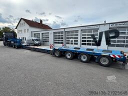 SCHEUERLE Eurocompact 2+4 Baggerbett ausziehbar Pendelachs