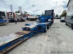 SCHEUERLE Eurocompact 2+4 Baggerbett ausziehbar Pendelachs