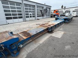 SCHEUERLE Eurocompact 2+4 Baggerbett ausziehbar Pendelachs