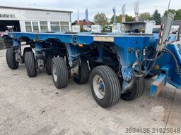 SCHEUERLE Eurocompact 2+4 Baggerbett ausziehbar Pendelachs