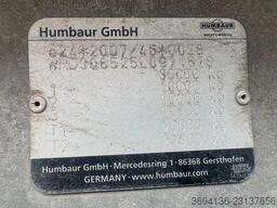 HUMBAUR HTD 30 Plattform Alurampen