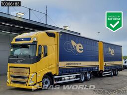 Volvo FH 460 6X2 Curtainsider Combi LNG Engine Slidin...