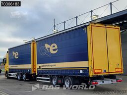 Volvo FH 460 6X2 Curtainsider Combi LNG Engine Slidin...