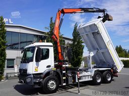 Mercedes-Benz Arocs 2636 / 6x4 / HDS Fassi / 3-Way Tip