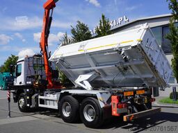 Mercedes-Benz Arocs 2636 / 6x4 / HDS Fassi / 3-Way Tip