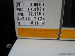 DAF LF 55.220 Skip loader GUIMA PALFINGER