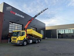 Scania P360 6x2 3 zijdige Kipper/ Palfinger PK 18002-E...
