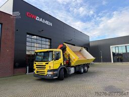 Scania P360 6x2 3 zijdige Kipper/ Palfinger PK 18002-E...