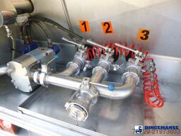 Burg Food tank inox 37.5 m3 / 3 comp