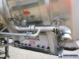 Magyar Chemical tank inox L4BH 22.5 m3 / 1 comp