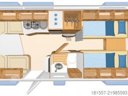 HYMER/ERIBA Eriba Nova GL 60 EDITION 530 ** Verkauf im Kunde