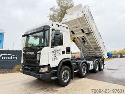 SCANIA 460 G XT 8x4 MEILLER Kipper Bordmatik
