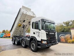 SCANIA 460 G XT 8x4 MEILLER Kipper Bordmatik