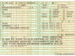 KRONE SD / EDSCHA / 2 Liftachsen