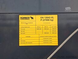 SCHMITZ CARGOBULL SCS 24/L 13.62 Mega / Hubdach / EDSCHA /Liftache
