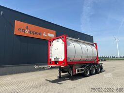 Van Hool 20FT/30FT ADR CHASSIS + 20FT TANKCONTAINER 25.0...
